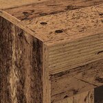 vidaXL Meuble mural Bois ancien 69 5 x 34 x 90 cm Bois d'ingénierie