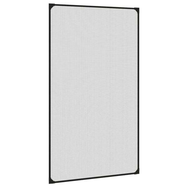 vidaXL Moustiquaire magnétique pour fenêtres anthracite 80x140 cm