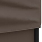 vidaXL Tente de réception pliable avec parois Taupe 3x6 m