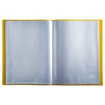 Protège-documents en polypropylène souple OPAK 200 vues - A4 - Jaune EXACOMPTA