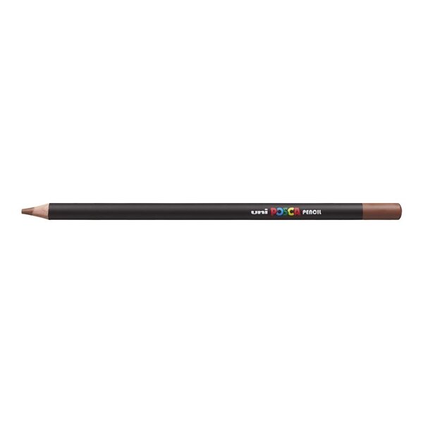 Crayon de couleur posca pencil kpe200 m marron posca