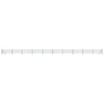 vidaXL Clôture en treillis métallique vert 1x25 m acier galvanisé
