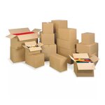 5 cartons d'emballage 40 x 27 x 20 cm - Simple cannelure
