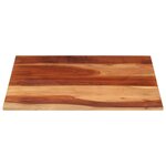 vidaXL Dessus de table Bois solide 15-16 mm 60x70 cm