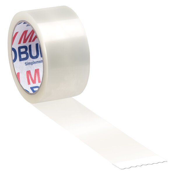 Ruban adhésif d'emballage transparent 50 mm x 66 m - maxiburo - lot de 6