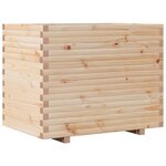 vidaXL Jardinière 90x60x72 5 cm bois de pin massif