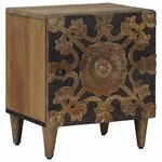 vidaXL Cabinet de chevet Marron 40 x 33 5 x 46 cm