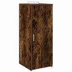 vidaXL Armoire de rangement chêne fumé 40x45x103 5cm bois d'ingénierie