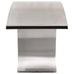 vidaXL Fontaine de piscine avec LED Acier inoxydable 30x60x45 cm