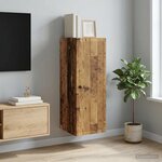 vidaXL Armoire Murale Bois ancien 33 x 34 5 x 90 cm Bois d'ingénierie