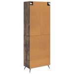vidaXL Ensemble de Meubles 2 Pièces Chêne fumé Bois d'ingénierie