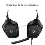 LOGITECH Casque Filaire Gaming G332 leatherette