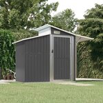 vidaXL Abri de jardin Anthracite 270x130x208 5 cm Acier galvanisé