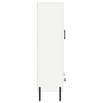 vidaXL Buffet haut blanc 69 5x31x115 cm bois d'ingénierie