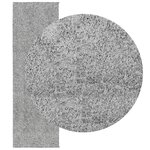 vidaXL Tapis shaggy PAMPLONA poils longs moderne gris 80x250 cm