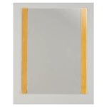 Pochette d'affichage industrielle adhésif permanent format A5 (colis de 10)