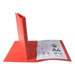 Classeur carte lustrée Nature Future® 2 anneaux 15mm A4 Rouge EXACOMPTA