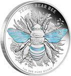 Monnaie TEDDY BEAR BEE Australian Native Bees 1 Oz Argent 2$ Niue 2026