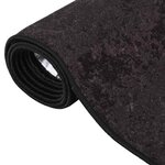 vidaXL Tapis lavable antidérapant 160x230 cm anthracite