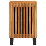 vidaXL Armoire de salle de bain 38x34x58 cm bois massif d'acacia