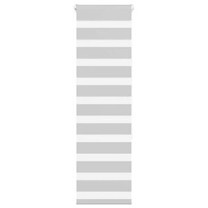 vidaXL Store zèbre gris clair largeur du tissu 40 9 cm polyester