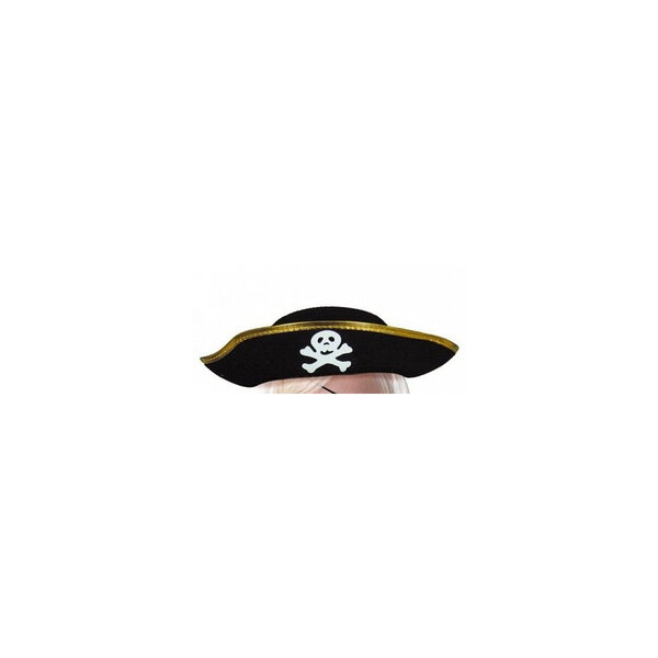 Chapeau Pirate enfant Feutre Noir