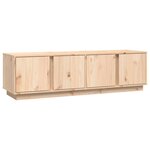 vidaXL Meuble TV 140x40x40 cm Bois de pin massif