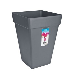 Loft Urban Bac à fleurs Carré Haut 37 - Noir Ø 37 x 51 cm
