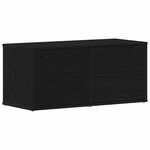 vidaXL Meuble TV Chêne noir 80 x 34 x 36 cm Bois d'ingénierie