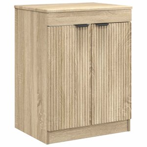 vidaXL Armoire de salle de bain Chêne Sonoma 54 x 41 x 70 cm