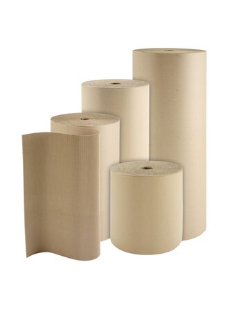 (rouleau) carton ondulé simple face 300 g/m² - épaisseur 3 mm laize 80cm