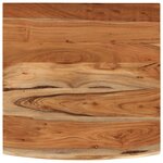 vidaXL Étagère murale 40x40x2 5cm carré massif acacia bordure assortie