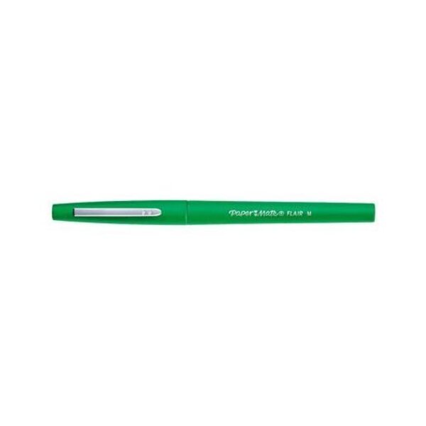 Stylo Feutre Flair Original Nylon pointe Moyenne vert Paper Mate