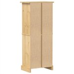 vidaXL Casier à vin Corona 56x35x134 5 cm bois massif de pin