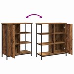 vidaXL Buffet Bois ancien 70 x 30 x 80 cm Bois d'ingénierie