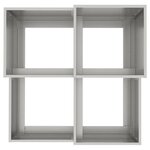 vidaXL Cache-pot de jardin Argent 100 x 100 x 60 cm Acier inoxydable