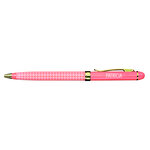 Stylo fin en métal laqué orange - Patricia