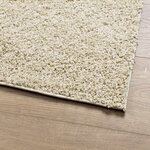 vidaXL Tapis shaggy PAMPLONA poils longs moderne doré 80x250 cm