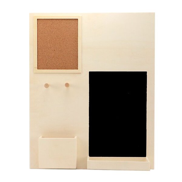 Organiseur de bureau en bois 39 5 x 49 5 cm