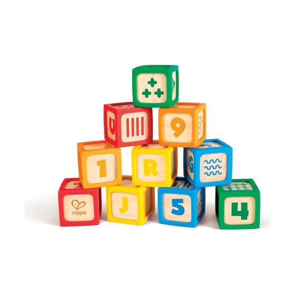 Hape E0131 - Blocs à empiler en silicone et bois
