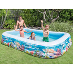 Intex Piscine Swim Center Family 305x183x56 cm Design de vie marine