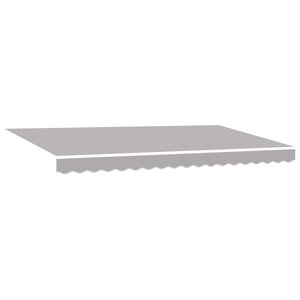 vidaXL Auvent Rétractable Gris clair et Anthracite
