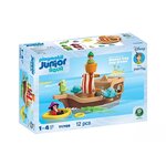 PLAYMOBIL 71769 - JUNIOR & Disney : Peter Pan et bâteau pirate