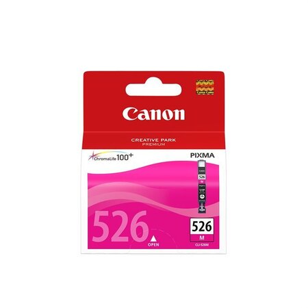 Canon cartouche d'encre cli-526m - magenta - capacité standard - 9ml - 486 pages