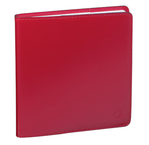 Agenda Exécutif + Répert. Tranche Dorée Luna rouge dali 16 x 16 cm QUOVADIS