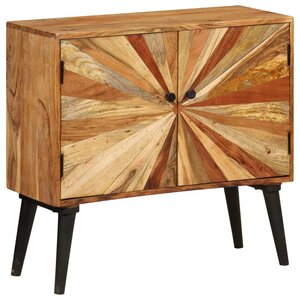 vidaXL Buffet Bois de manguier massif 85x30x75 cm