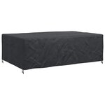 vidaXL Housse pour mobilier d'extérieur Noir 300 x 200 x 90 cm 600D