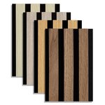 Coffret échantillon 4 panneaux muraux 11 5x19 bois