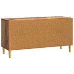 vidaXL Meuble TV Bois ancien 99 x 34 5 x 50 cm Bois d'ingénierie