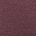 vidaXL Fauteuil inclinable Violet Tissu